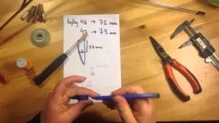 Sido oboen rööri -making oboe reed
