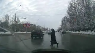 Балаково. Пешеходный переход.