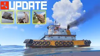 NOVO TUGBOAT | TERMINAL FERRY | DIVER HAZMAT - RUST UPDATE DE JUNHO...