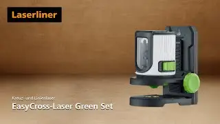 Kreuz- und Linienlaser - ECO - EasyCross-Laser Green Set - 081.081E