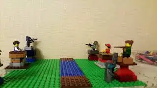 лего клеш рояль лего анимация 