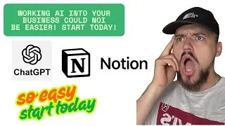 How to use Notion To AI Automate YOUR Business! (SUPER EASY)