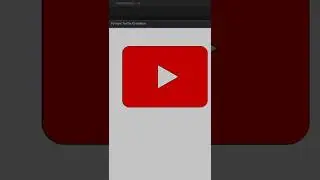 Youtube Logo In Python Turtle #shorts