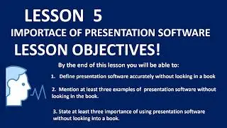 LESSON INTRO