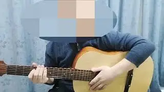 Седая ночь-Юрий Шатунов на гитаре на одной струне. Первая игра на гитаре!