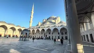 Blue Mosque Sultanahmet Istanbul Stock Video Footage