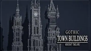 Minecraft Timelapse 🙘 Town Builds