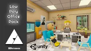 Low Poly Office Pack by BD Studios
