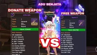 Senjata GRATIS VS senjata DONASI !! DNM PRIDE