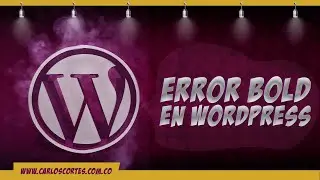 🚀 Ha habido un error crítico en esta web con Bold