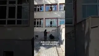 Ankara'da uzaktan eğitimli nakliye 😃 #angaramuhtarı