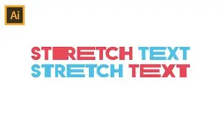 Cara Membuat Stretch Text di Adobe Illustrator