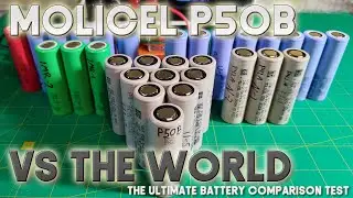 MOLICEL P50B: THE NEW KING? // HUGE BATTERY COMPARISON TEST - SURRON, E-MOTO, E-BIKE, & E-SKATE