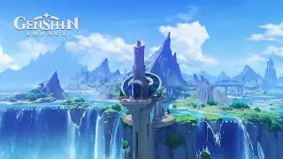Fontaine Amazing Scenery, Environment & Creatures | Genshin Impact 4.0