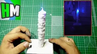 How to make a night light with your hands.