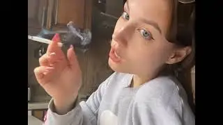 Smoking Girl Russian Teen