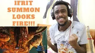 Final Fantasy VII Remake - Summoning Ifrit, Tifa, Aerith, Gameplay TGS 2019 REACTION VIDEO!!!