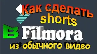 How to make short video shorts from regular in Wondershare filmora 9