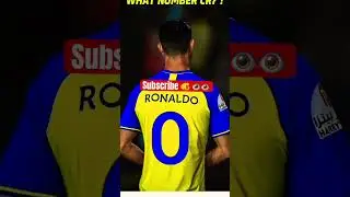 What number does the 🐐 have? #football #pausechallenge #ronaldo
