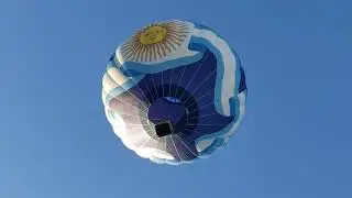 Globos aerostáticos en Buenos Aires 2023.