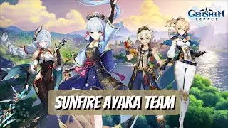 Sunfire Team makes Ayaka BROKEN #shorts