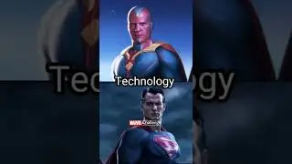 Vision vs Super-Man Who Will Win #shorts #viral #marvel #superman