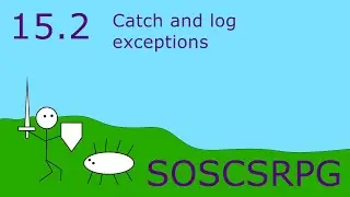 Lesson 15.2: Catch and log exceptions