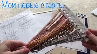 Вышивка крестом: Начало новых проектов