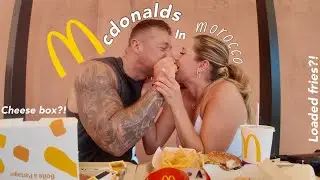 MCDONALDS TASTE TEST IN MARRAKECH🍔🍟 | new menu items, is it worth it?! What’s new?!
