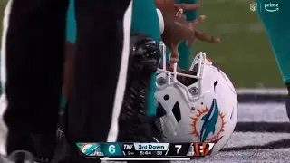 Tua Tagovailoa goes down with SCARY head injury! | Week 2 Bengals vs Dolphins