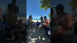 Tarde de samba em São Conrado. Pausa pra fazer um som.