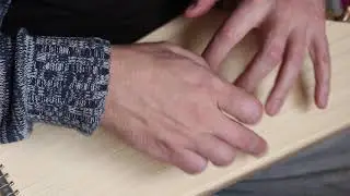 Kankles/kantele with variable thickness of sound board Канклес/Кантеле со переменной толщиной деки.