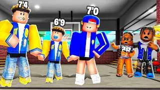 We Became The TALLEST FAMILY In Roblox For 24 Hours!