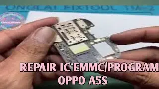 Repair ic emmc/program oppo a5s