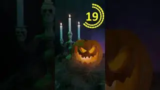 30 Seconds Countdown | Pumpkin Timer | #shorts #minutes #countdown #timer #silent #alarm #shorts