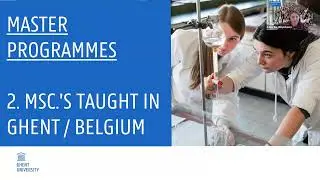 Go Global!   English-taught master programme overview
