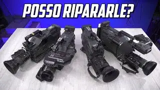 4 telecamere broadcast anni '90, le posso riparare? - SONY DXC D35 unboxing & fixing