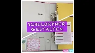 BACK TO SCHOOL DIY Schulordner gestalten // hümy
