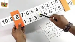 Maths Working Model For Addition | Maths working model for class 4 | Maths project for school |