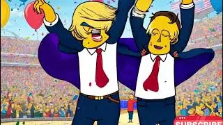 THE SIMPSONS DONALD TRUMP WON THE 2024 ELECTION