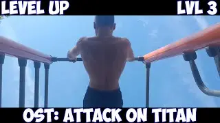 Level 3 Street Workout Training - Dead on Arrival, Attack on titan Ost|Octobre 2019