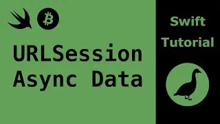 Swift Tutorial: Async URLSession (conversion from previous BTC price tracker project)