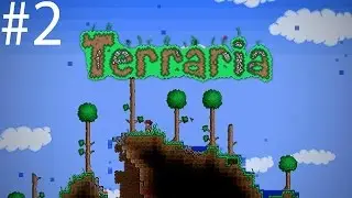 Lux Plays Terraria - Episode 2 | First Night