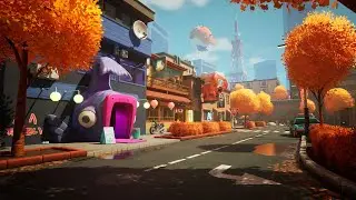 Anime Suburb City