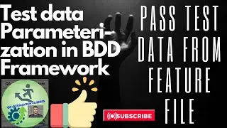 12. Test Data Parameterization | Inline passing of test data from feature file