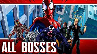 ULTIMATE SPIDER-MAN - All Boss Fights + Ending (with Cutscenes)