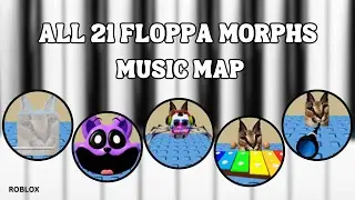 How To Find All Floppas in Music Map | Roblox Find The Floppa Morphs (834)