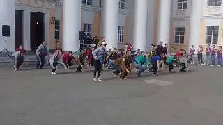 Стройотряды зажигают в Бийске - 1