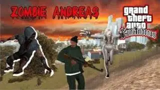 TENTANDO SOBREVIVER NO GTA SA ZOMBIE EM SAN ANDREAS #1