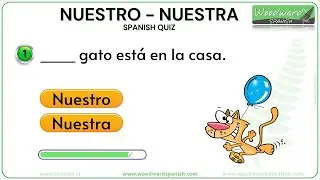 NUESTRO vs. NUESTRA Spanish Quiz | Can you get 20/20 correct? | Learn Spanish Possessive Adjectives